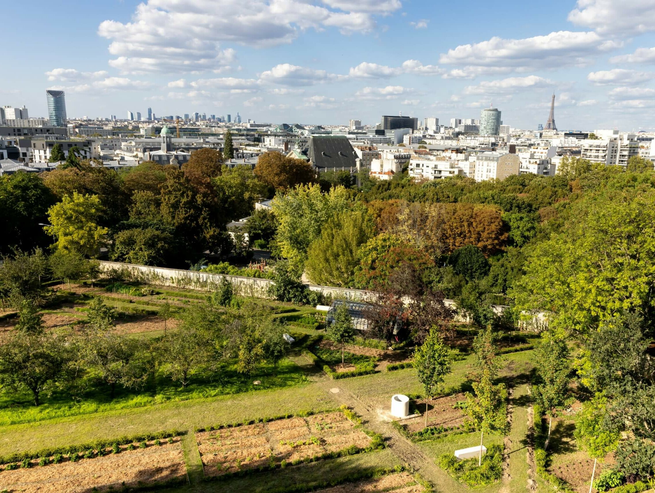 Vue aérienne du Domaine Reine Margot